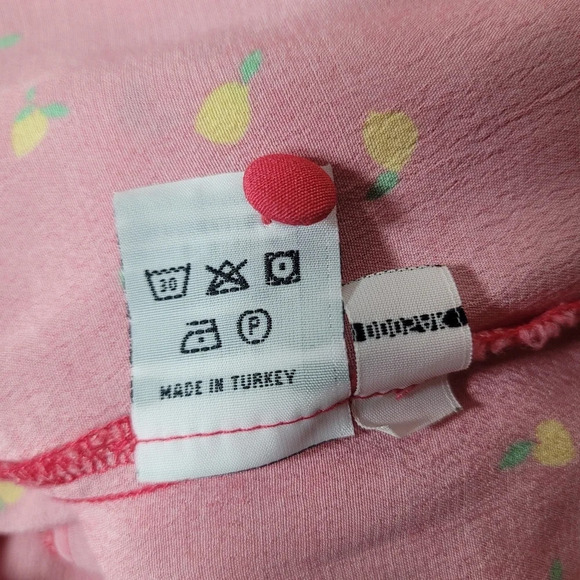 🍋Ghost London Alice Crepe Novelty Lemon Print Maxi Dress sz XS🍋 - Picture 5 of 10